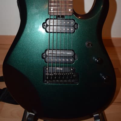 Dimarzio Customized Sterling By Music Man JP70-MDR John Petrucci Signature 7-String Mystic Dream image 3