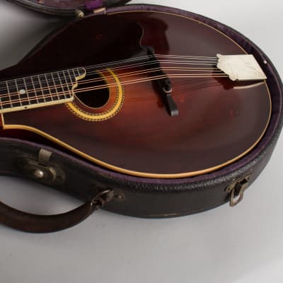 Gibson  A-4 Carved Top Mandolin (1918), ser. #49606, original black hard shell case. image 12