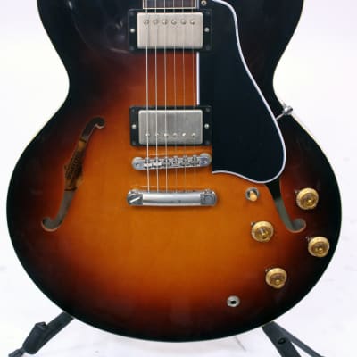 Gibson 1959 ES-335 VOS Semi-Hollow Electric Guitar - Historic Burst image 2