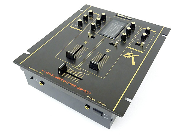 Technics SH-EX1200 World DJ Championship Mixer Black DMC SH EX 1200 Working  Nice! Classic