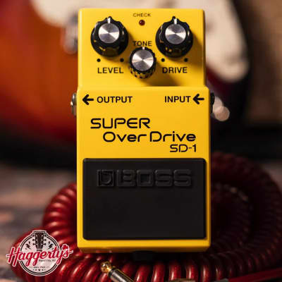 Boss SD-1 Super Overdrive Early MIT Taiwan JRC4558DD Chip
