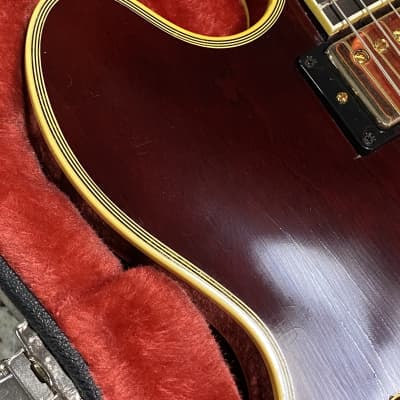 Video! 2021 Gibson Custom Shop Chuck Berry 70's ES-355 Aged - Wine Red image 4