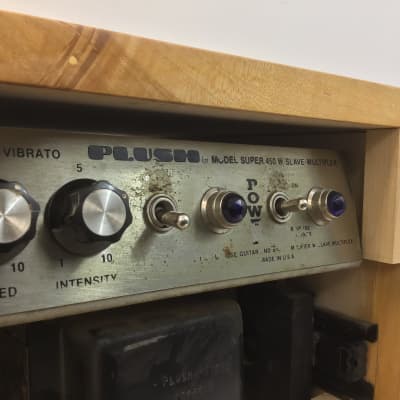 Plush Super 450 Vintage Guitar Amplifier Head image 10