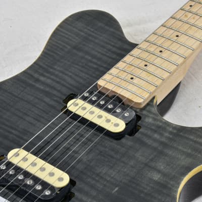 Sterling by Music-Man Axis Maple Top - Transparent Black image 7