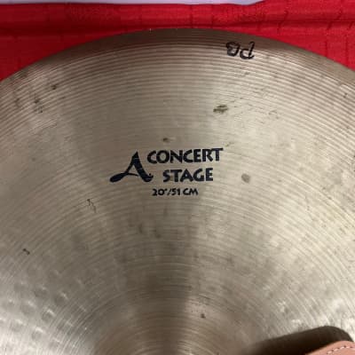 Zildjian 20" A Concert Stage Orchestral Cymbals (Pair) 2010s - Traditional image 3