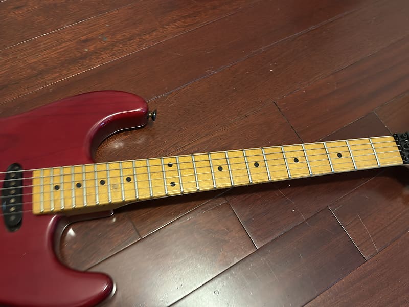■Chandler SAN FRANCISCO Stratocaster ST Chandler San Francisco Super Strat and Duckhead Denim Jacket