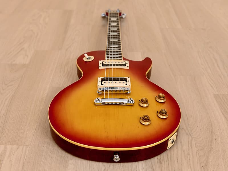 1976 Greco EG900 Vintage Electric Guitar, Cherry Sunburst w/ Maxon U-4000 &  Case, Japan Fujigen