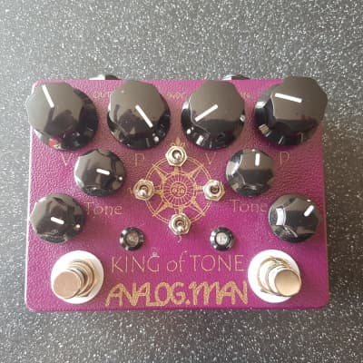 Analogman King of Tone w/ JHS 4-star mod | Reverb