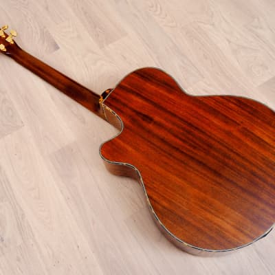 Headway TF-1000C Cutaway Acoustic Electric Guitar Mahogany