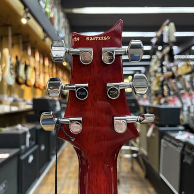 Paul Reed Smith S2 Custom 24 Electric Guitar Bonnie Pink Cherry Burst w/Padded Gig Bag image 8