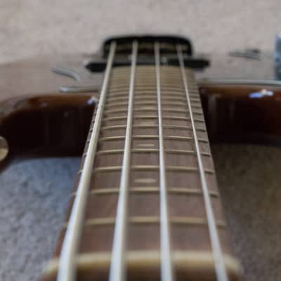 Left Handed rare Fender Precision Bass 1977-78 Walnut Mocha w Fender case completely original image 13