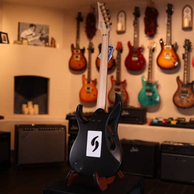 Ibanez Steve Vai Signature PIA3761 Electric Guitar - Onyx Black 5034 image 14