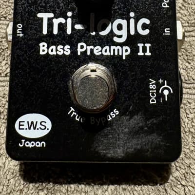 Reverb.com listing, price, conditions, and images for ews-tri-logic-bass-preamp-2