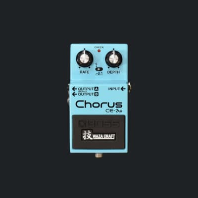 Reverb.com listing, price, conditions, and images for boss-ce-2w-chorus-waza-craft