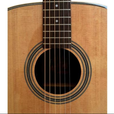 Andrew White Guitars Andrew White Dreadnought D110 Natural With Hard Case 2022 - Natural image 2