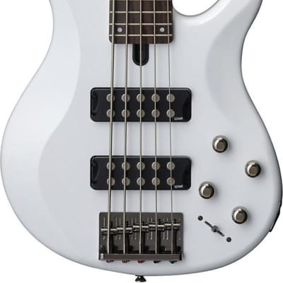 Yamaha TRBX305 5-String White Bass Guitar image 2