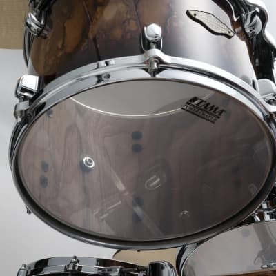 Tama WBS32RZS-MBR Starclassic Walnut/Birch Lacquer Shell Kit 3 pcs - Molten Brown Burst/Chrome HW image 6