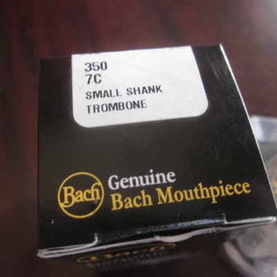 Bach Small Shank Trombone Mouthpiece 3507C image 2
