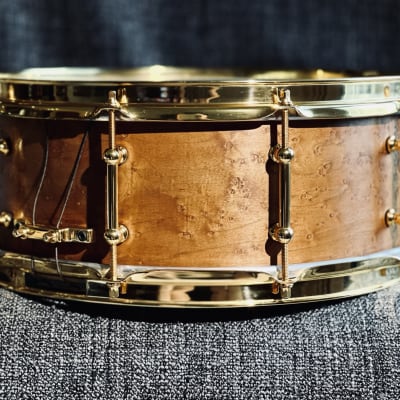 High Dense Craviotto Timeless Timber Birdseye Maple snare drum 14