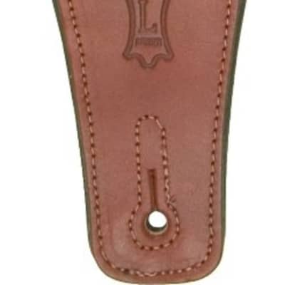 Levy's PMB32NS 2 Veg-Tan Leather Banjo Strap - Brown