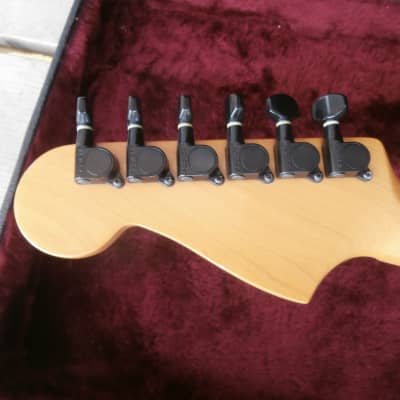 Rare Circa 1990 Fender HMT Thinline Telecaster Electric Guitar w/ Case! Lace Sensor, Bound Body! image 12