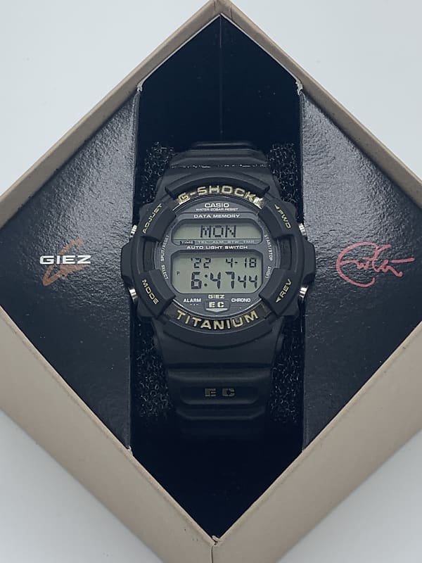Casio G SHOCK Giez Eric Clapton GS-100 EC Limited Edition Titanium Watch