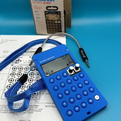 Teenage Engineering PO-128 Pocket Operator Mega Man w/ Case! | Reverb