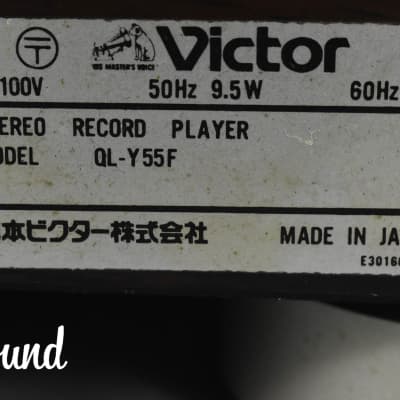 Victor QL-Y55F Direct Drive Record Player Turntable in Very Good Condition image 24