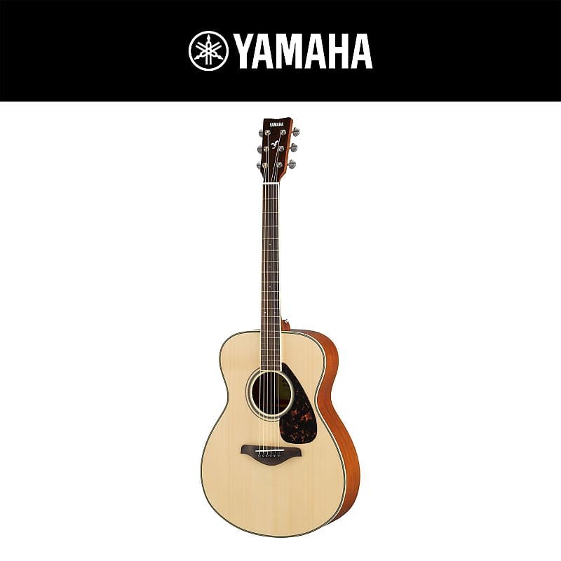 Yamaha FS820 Solid Spruce Top Concert Acoustic Guitar