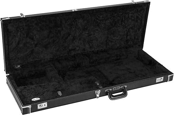 Fender Classic Wood Case for Jazzmaster and Jaguar Black image 1
