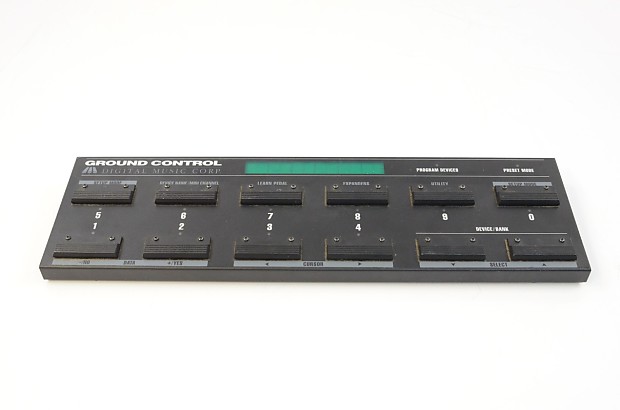 Digital Music Corp Ground Control Midi Pedal w/ Power Supply