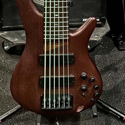 Ibanez SR506-BM 6-String Bass with Jatoba Fretboard 2019 - Brown Mahogany image 1