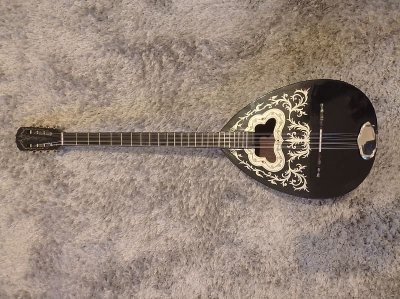 Greek Bouzouki for beginners with softcase 8 string Reverb