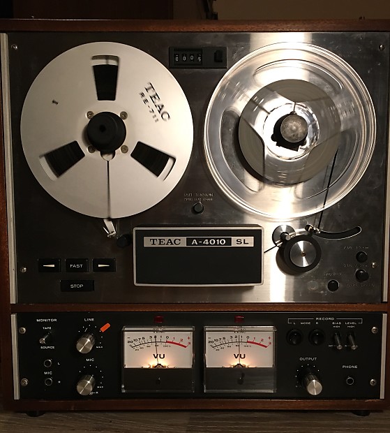So im super excited about this i picked up this teac a-4010sl reel to reel  for 40 dollars yesterday and today the seller is giving me the original  box, manual, and all