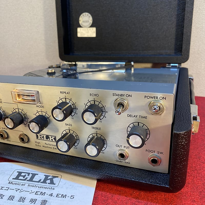 Elk em-4 おいし ヴィンテージテープエコー SONYテープ付き