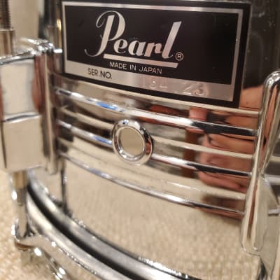 Pearl 4414D 6.5x14 Snare Drum 1980s image 5