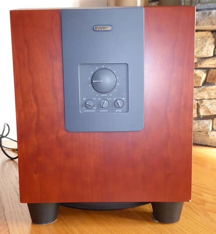 Boston Acoustics PV 1000 PowerVent Powered Subwoofer Real Reverb