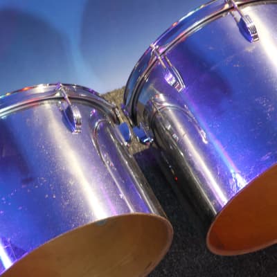 Ludwig Chrome O Wood Concert Toms 13,14,15,16 image 6