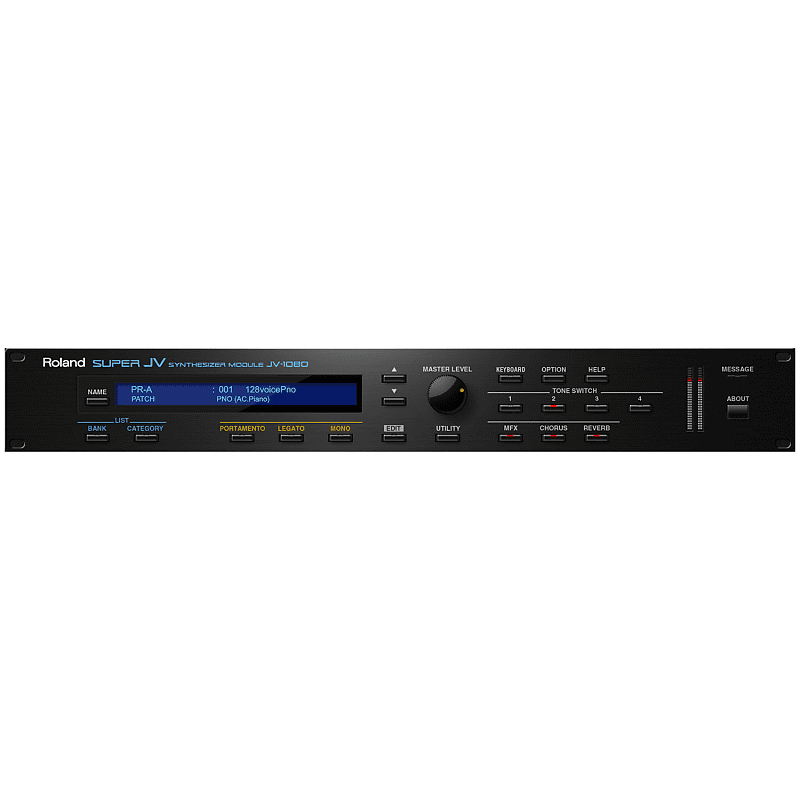 アンプ Roland JV-1080 4x EXPANSION Roland Super JV-1080 64-Voice Synthesizer Module 4X