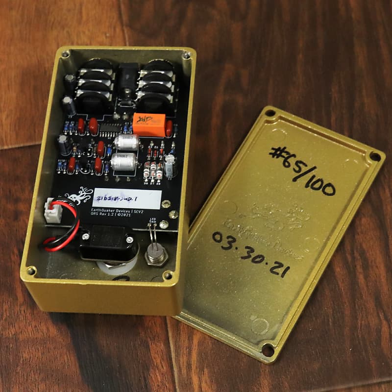 EarthQuaker Devices Special Cranker Gold Limited Edition (S EarthQuaker Devices Special Cranker Gold Limited Edition (S