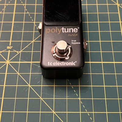 ギター tc electronic polytune noir TC Electronic PolyTune 3 Polyphonic Mini Pedal Tuner Noir