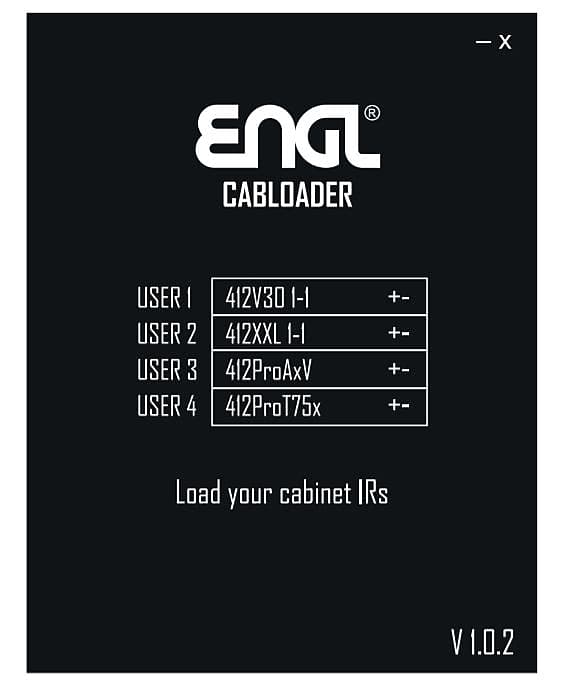 ENGL Cabloader - IR Cab, Mic & Amp Emulation  (Far more user friendly and sturdy than Torpedo) image 1