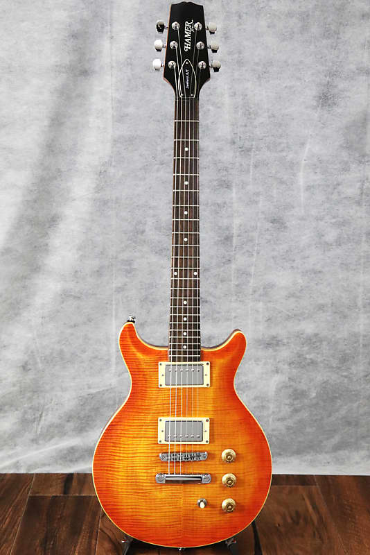 HAMER XT Series Archtop Flametop SATF Honey Burst (02/16)