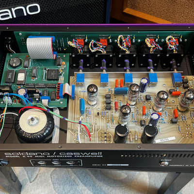 Soldano Caswell X99 Guitar Preamp Midi Motorized Preamplifier - rare! image 12