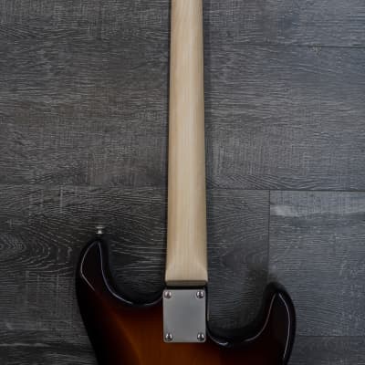 AIO S4 Left-Handed Electric Guitar - Sunburst (Mint Pickguard) w/ Gator GC-Electric-A Case image 10