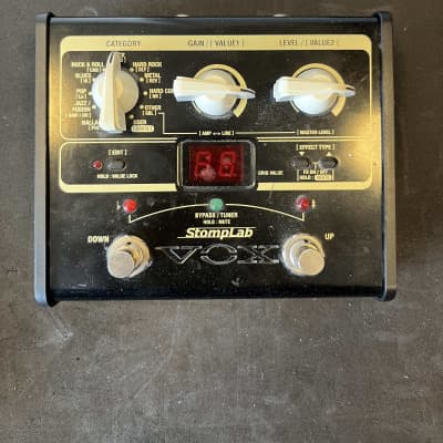 Reverb.com listing, price, conditions, and images for vox-stomplab-ig-modeling-guitar-effect-processor