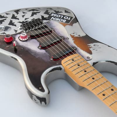 Fender Billy Corgan Smashing Pumpkins Bat Stratocaster image 5