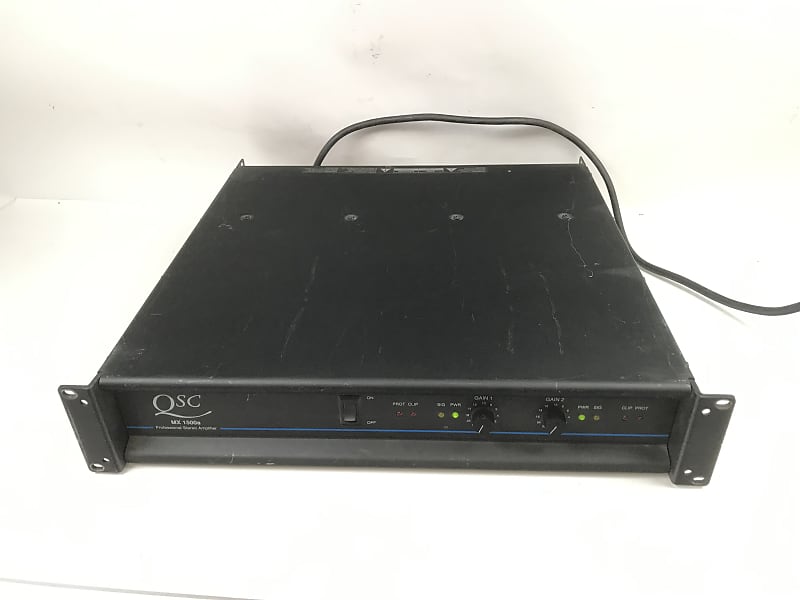 QSC MX-1500A Professional Power Amplifier | Reverb