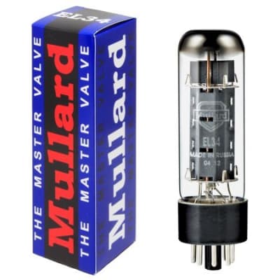 Mullard EL34 Made In Russia 未使用保管品 ４本マッチ Amazon.com: Mullard EL34 Power Vacuum Tube, Platinum Matched