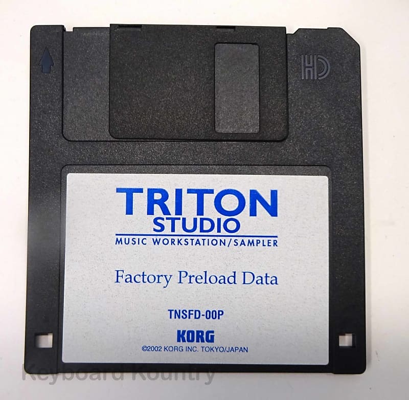 Korg Triton Studio Factory Preload Data Disk image 1